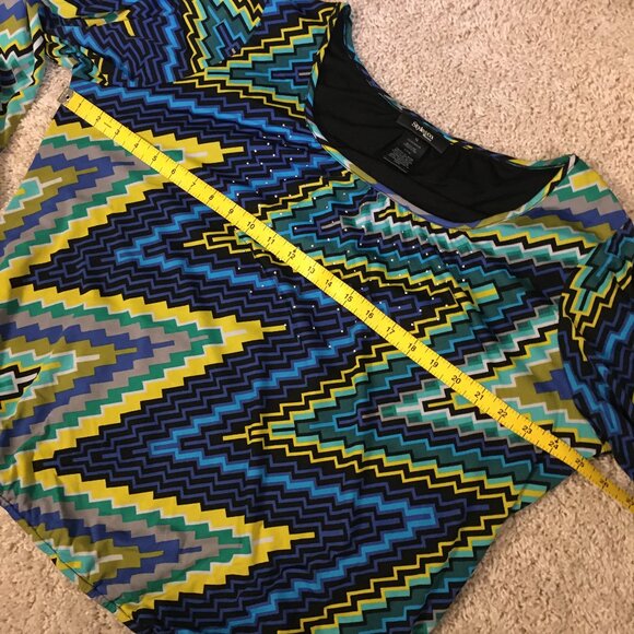 Electric Circus Punkrock Mistfit Bolt and Rhinestone Blouse - Picture 11 of 14